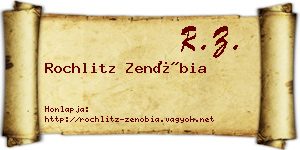 Rochlitz Zenóbia névjegykártya